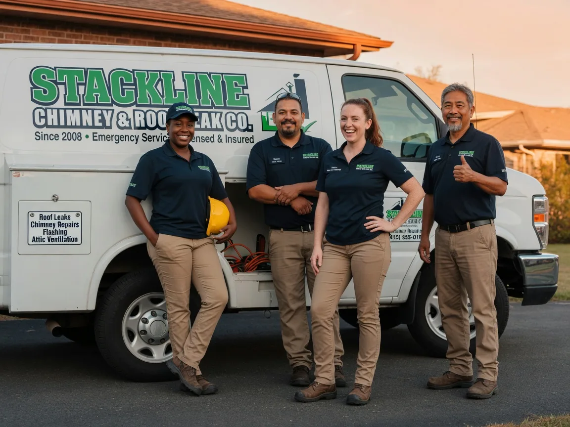 Chimney flashing repair company in Blanchard, IA